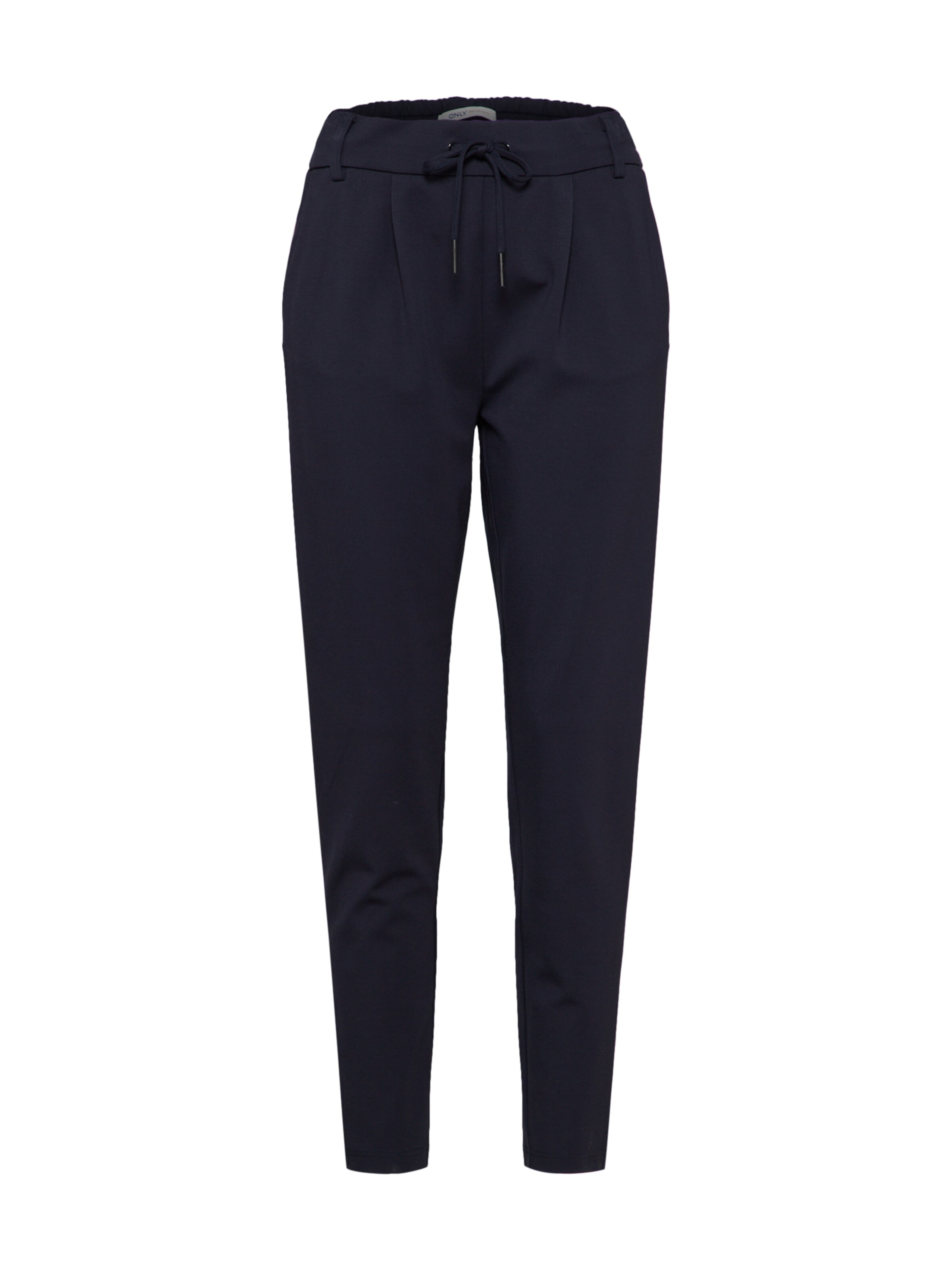 ONLY - Bandplooibroek in de kleur Donkerblauw