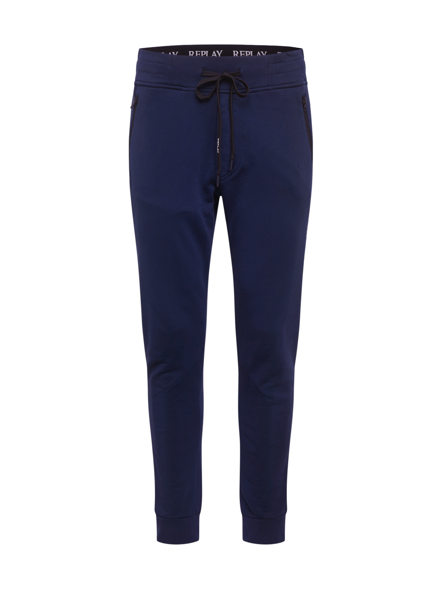 Abbigliamento Pantaloni REPLAY Pantaloni in Blu Scuro 