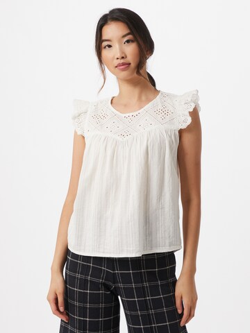 ONLY Blouse 'Viola' in Wit: voorkant