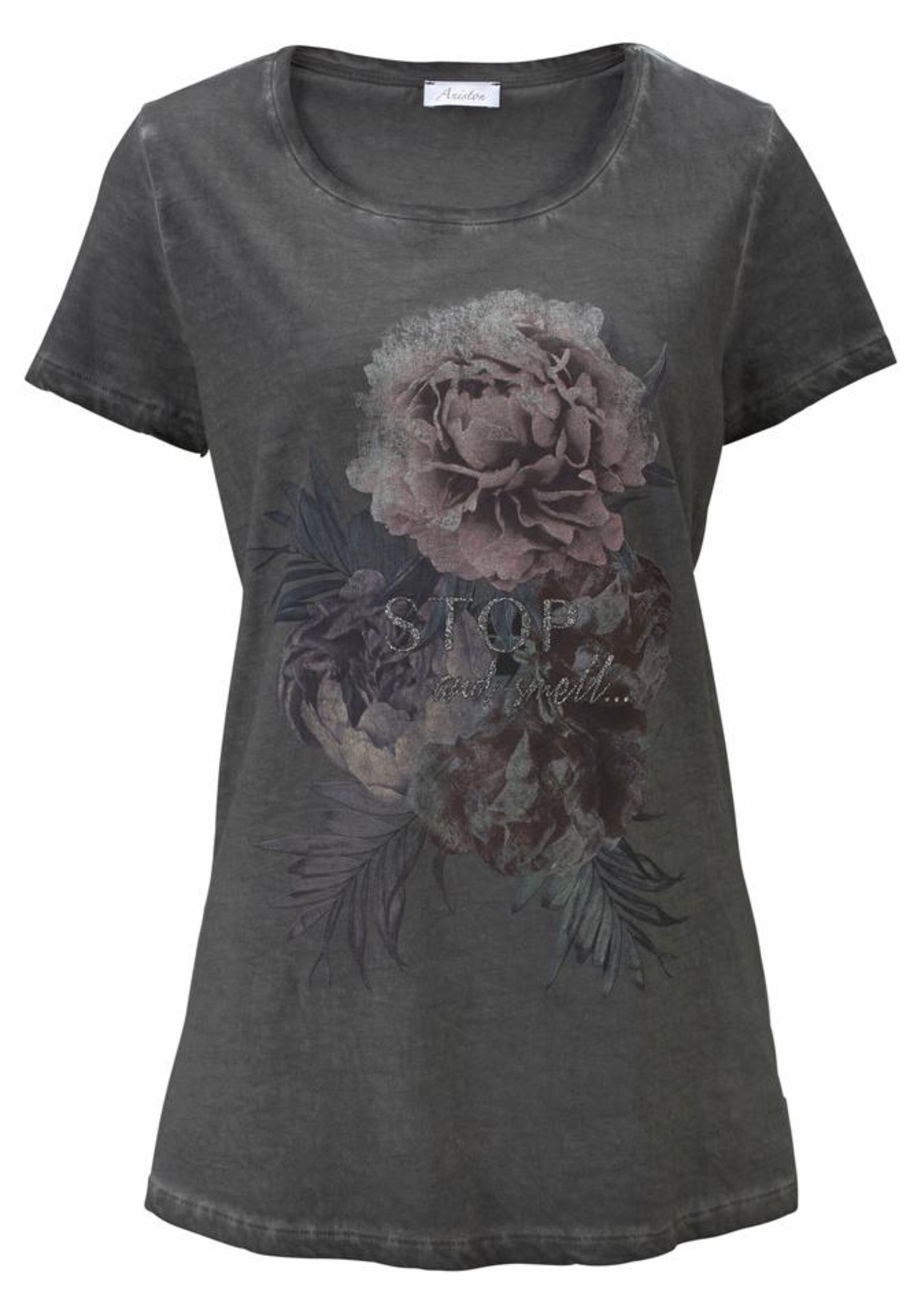 Aniston CASUAL Shirt in Grey: front