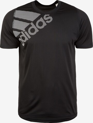 ADIDAS SPORTSWEAR Regular fit Λειτουργικό μπλουζάκι 'Freelift' σε μαύρο: μπροστά