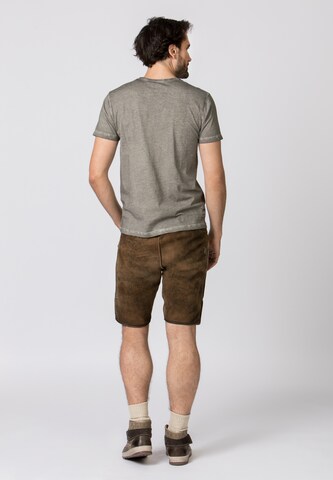 STOCKERPOINT Traditional shirt 'Berghero' in Grey