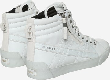 DIESEL Sneakers hoog 'D-String Plus' in Wit