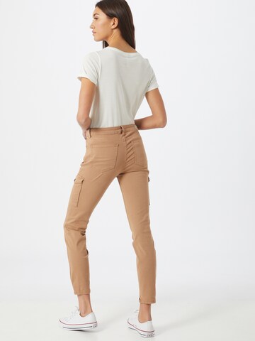 Skinny Jeans cargo 'Nela' TOM TAILOR DENIM en beige