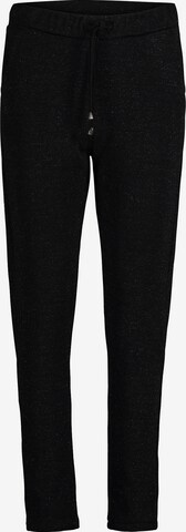 Cartoon Tapered Broek in Zwart: voorkant