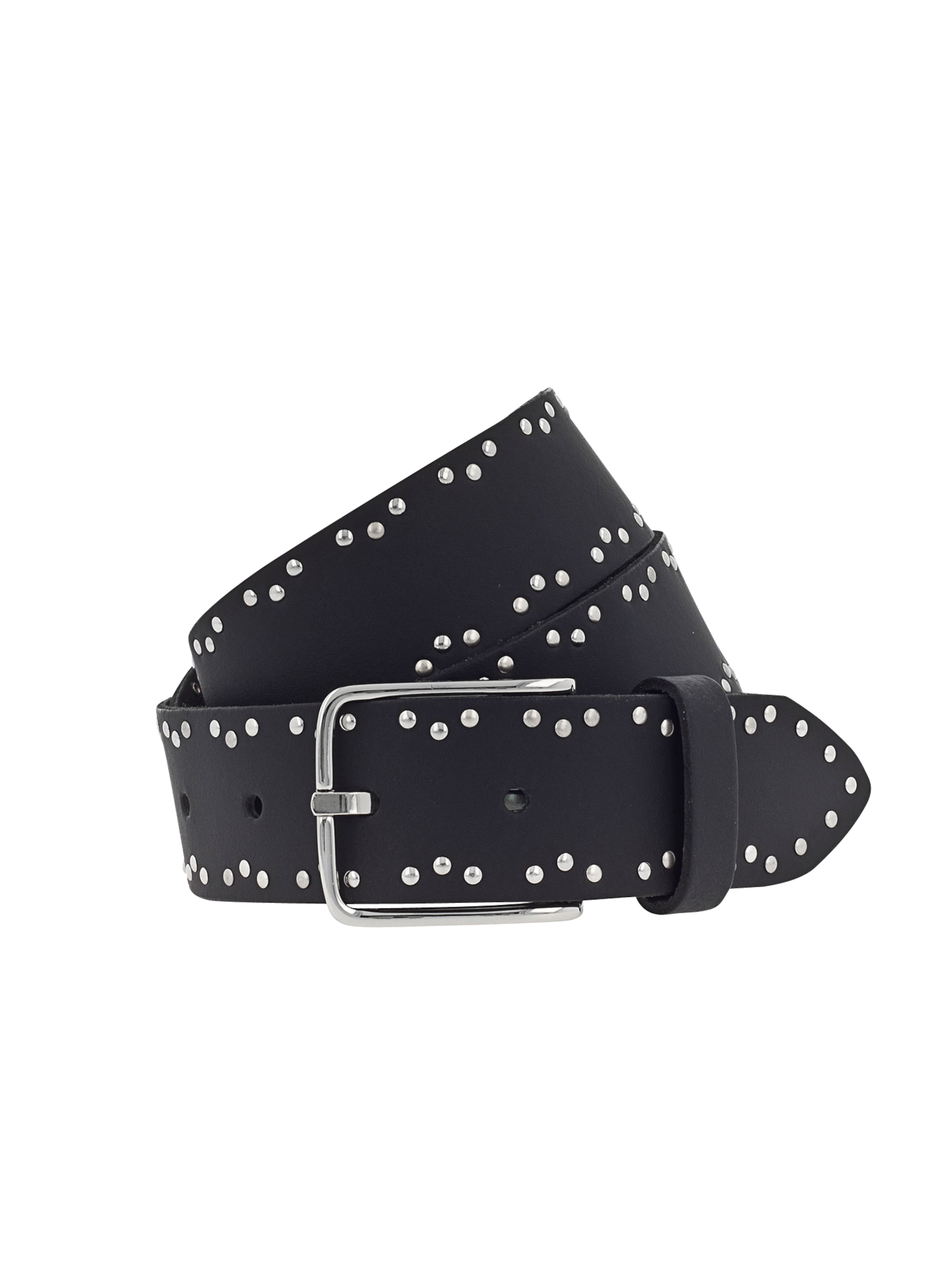 VANZETTI Gürtel in Schwarz: Vorderseite