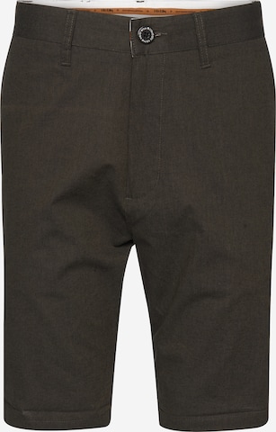 Iriedaily Chino trousers 'Golfer Chambray' in Brown: front