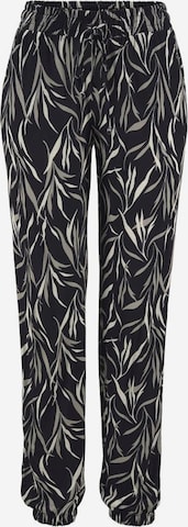 Loosefit Pantalon harem BUFFALO en noir : devant