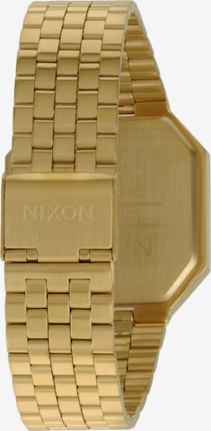 Nixon Digitaal horloge 'Re-Run' in Goud: terug