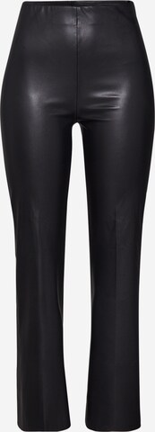 SOAKED IN LUXURY Flared Broek 'Kaylee' in Zwart: voorkant