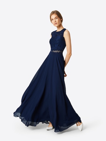 mascara Abendkleid in Blau: predná strana