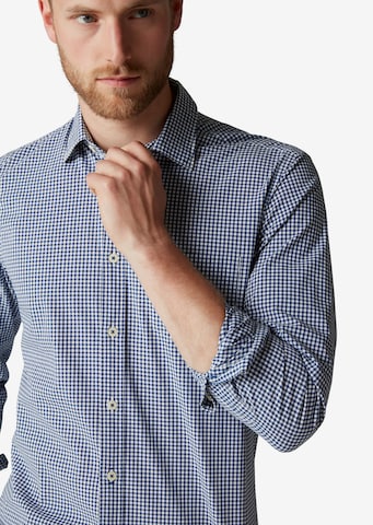 Coupe regular Chemise Marc O'Polo en bleu