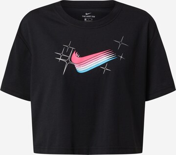 T-shirt fonctionnel 'Goddess 2' NIKE en noir : devant