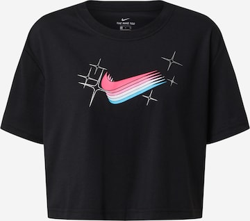 T-shirt fonctionnel 'Goddess 2' NIKE en noir : devant