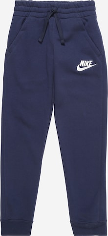 Pantaloni di Nike Sportswear in blu: frontale