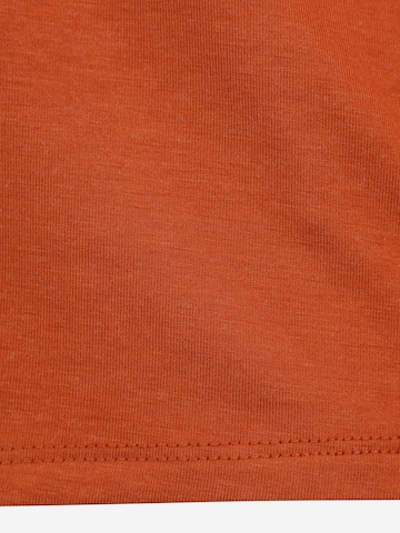 ABOUT YOU Curvy Тениска 'Lenio' в оранжево