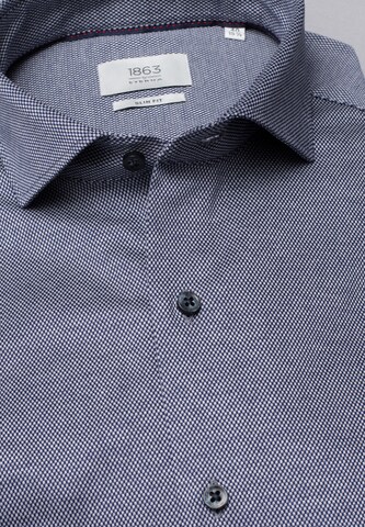 ETERNA Slim Fit Hemd in Blau