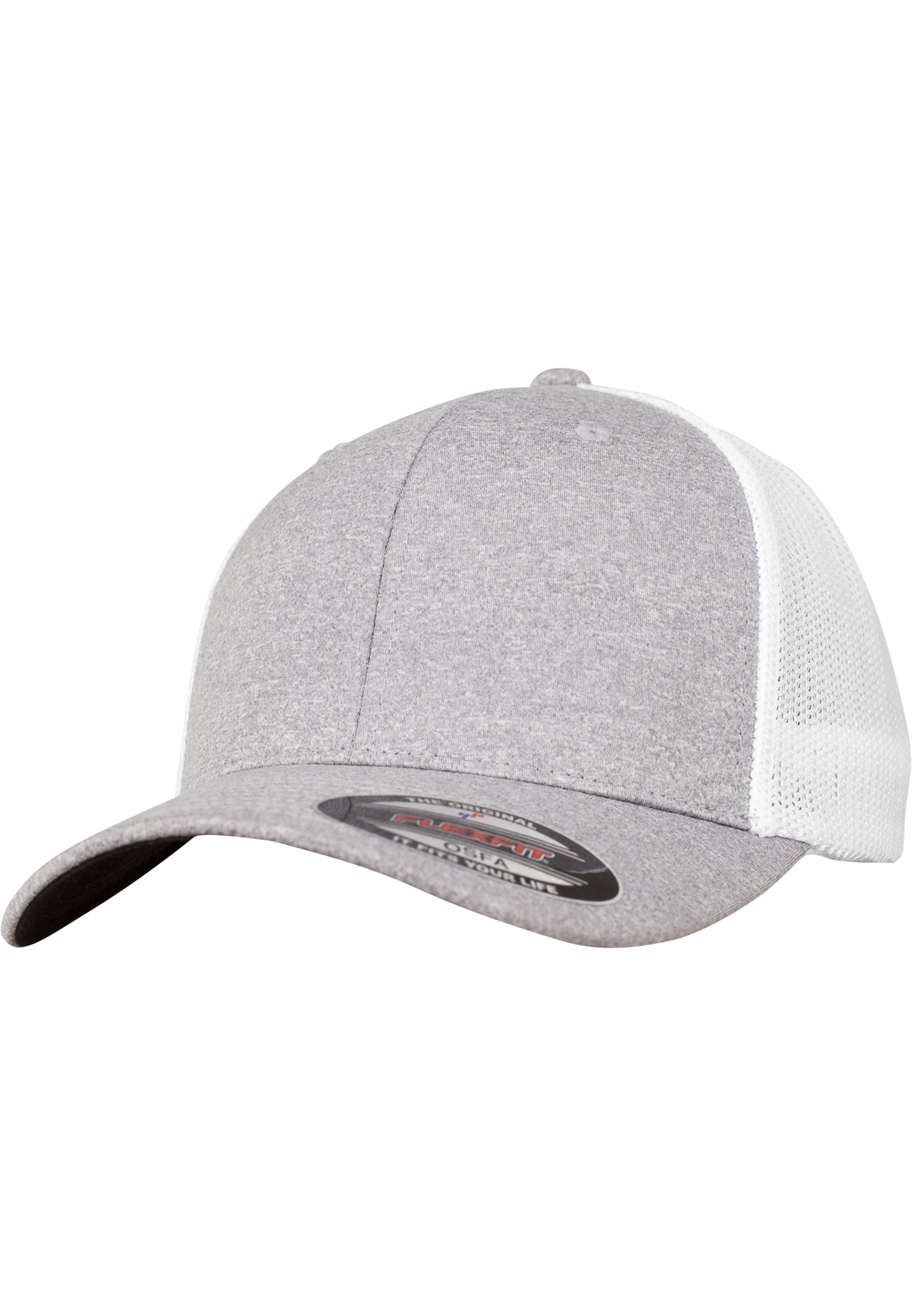 Casquette Flexfit en gris : devant