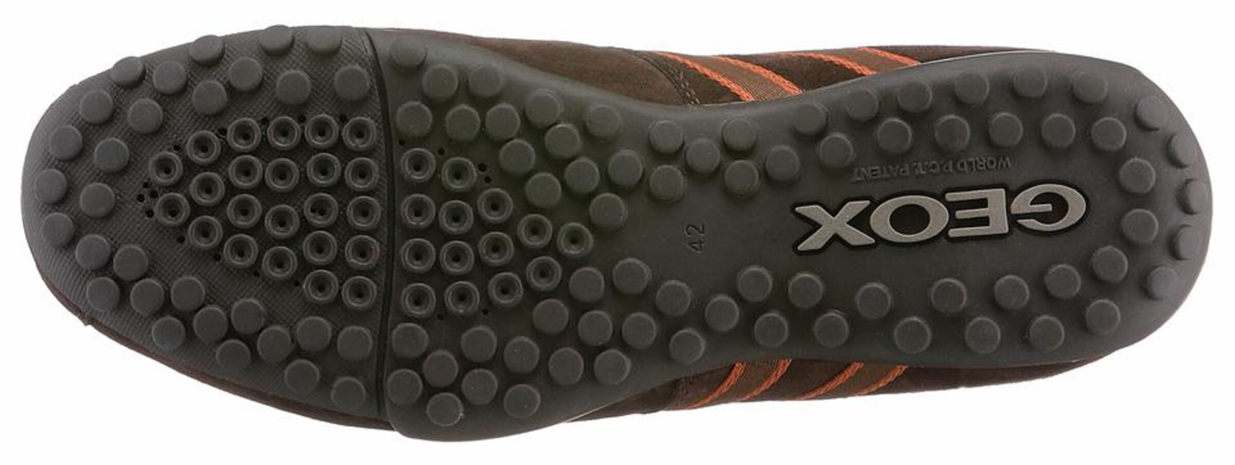 GEOX - Sportieve veterschoen in de kleur Bruin