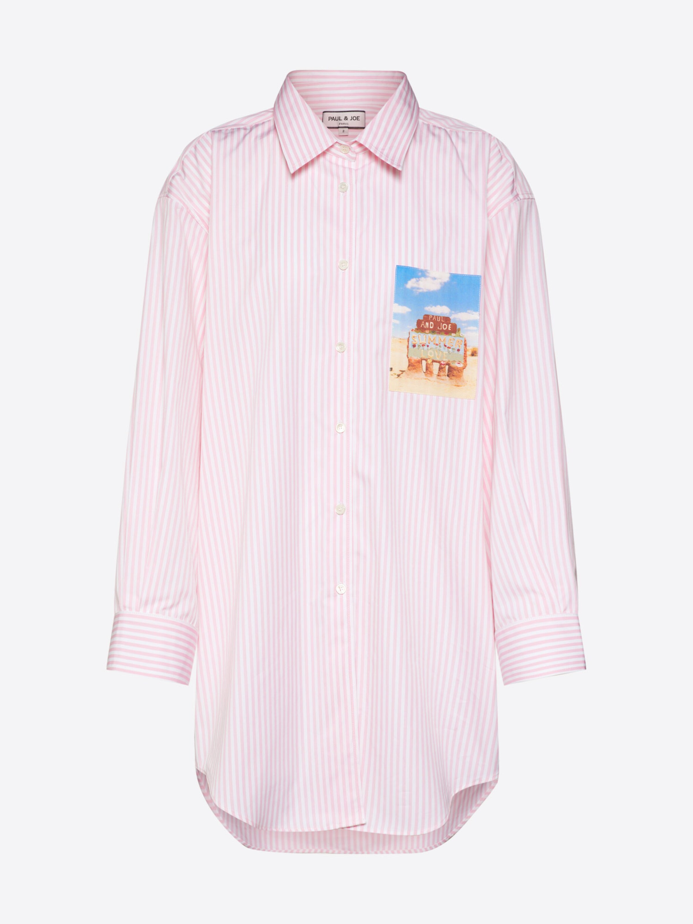 PAUL & JOE - Blouse 'JBIGSMILE' in de kleur Rosa