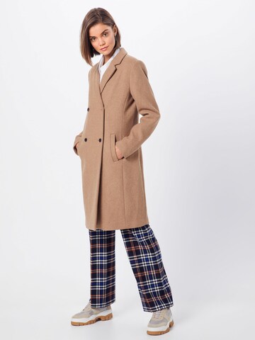 modström Between-Seasons Coat 'Odelia' in Brown: front