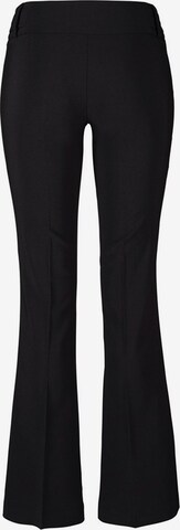 MELROSE Flared Stretch-Hose in Schwarz