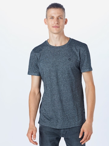 Tricou de la TOM TAILOR DENIM pe negru: față