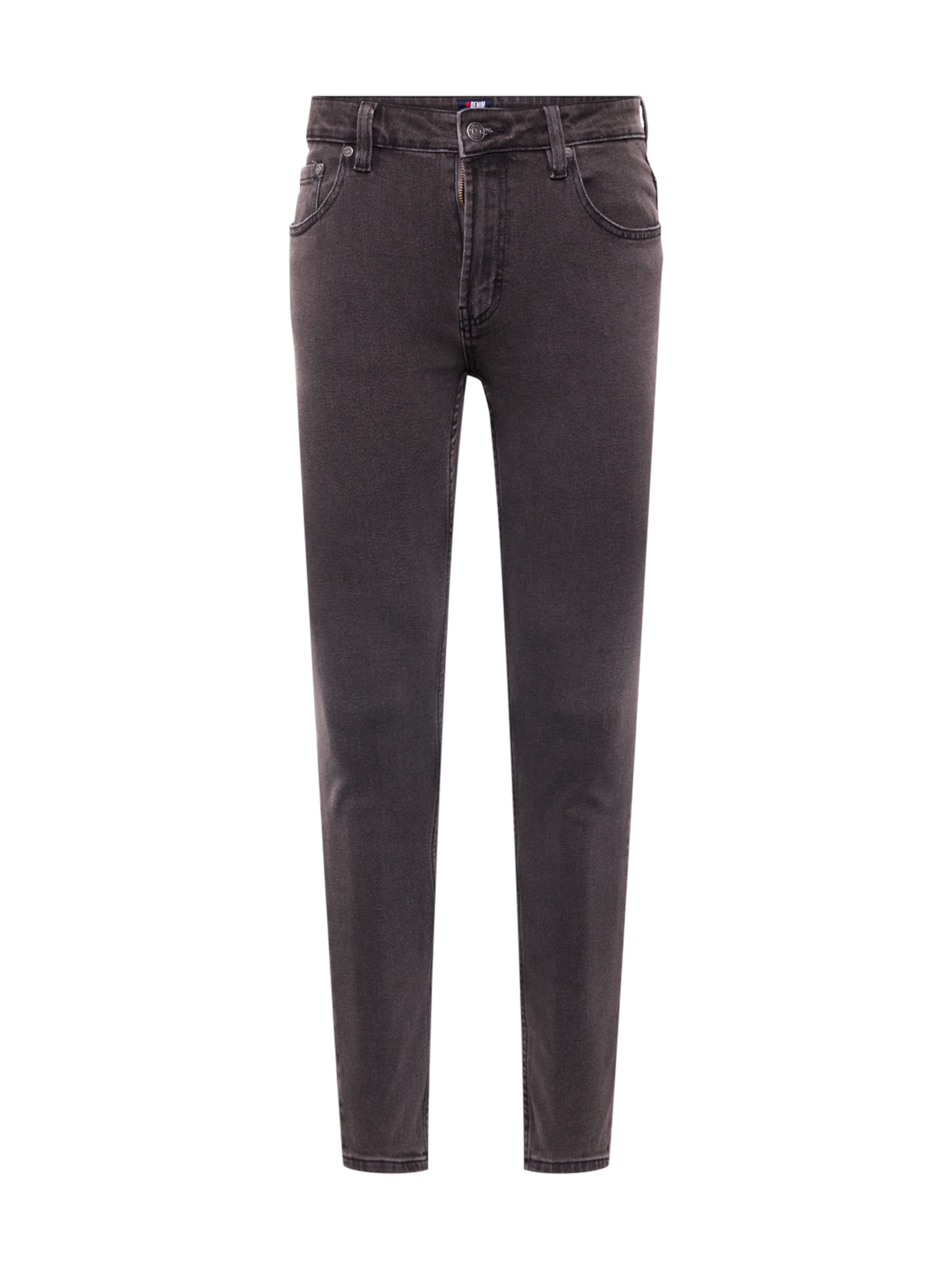 Denim Project Skinny Jeans 'Mr. Red' in Grey: front