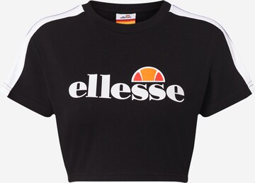 Maglietta 'BOBBIE' di ELLESSE in nero: frontale