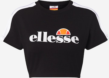 ELLESSE Shirt 'BOBBIE' in Zwart: voorkant