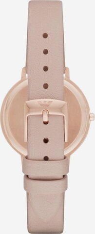 Emporio Armani Analoog horloge in Beige