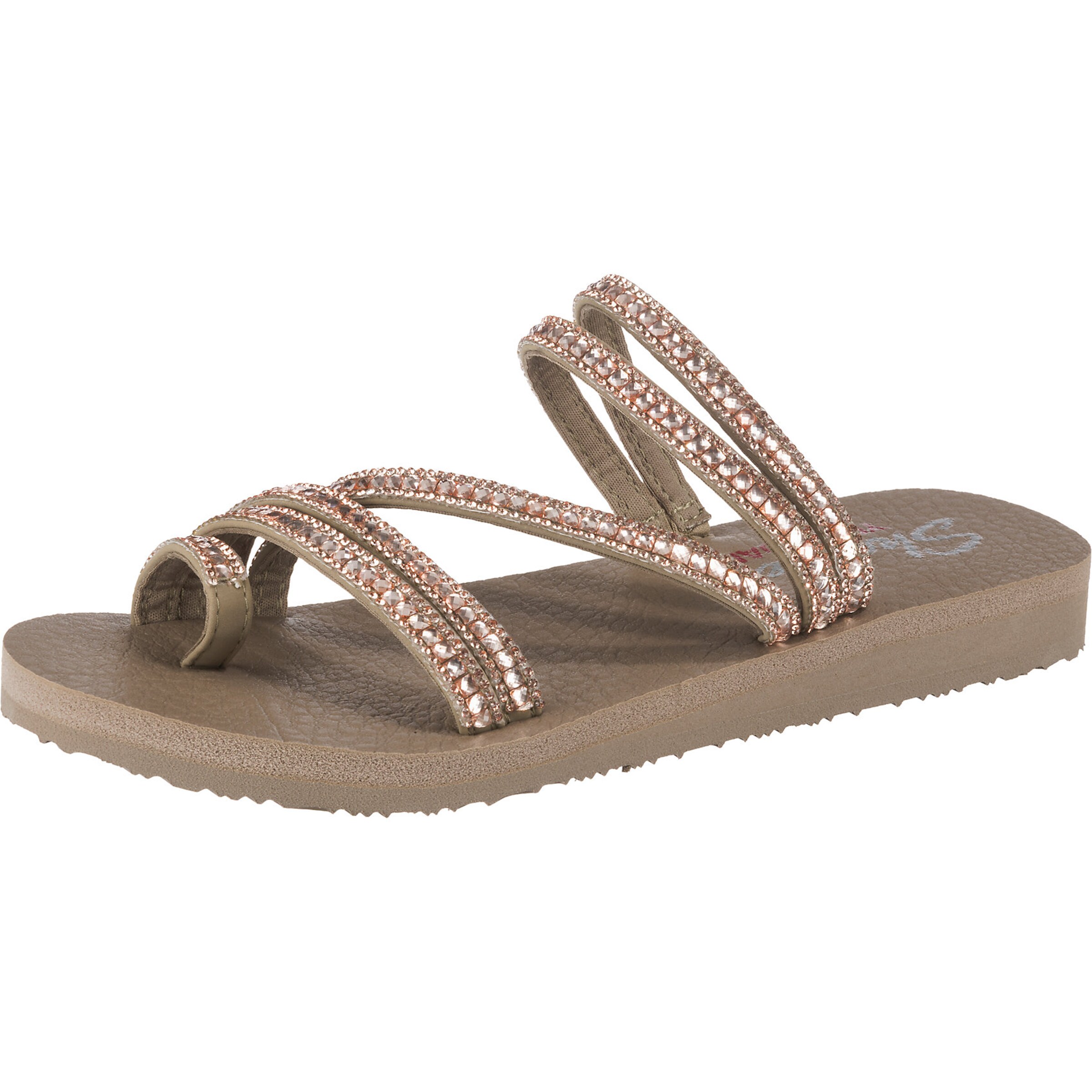 SKECHERS - Sandale 'Meditation' in taupe