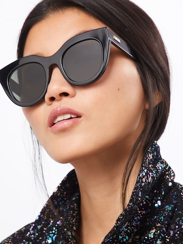 LE SPECS Солнцезащитные очки 'Air Heart' в Черный: спереди