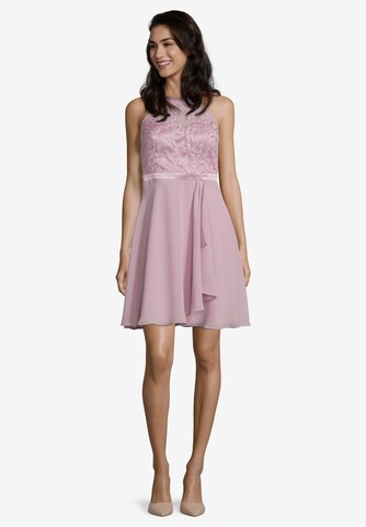 VM Vera Mont Cocktail Dress in Pink: front