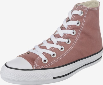 Baskets hautes 'Chuck Taylor All Star' CONVERSE en rouge : devant