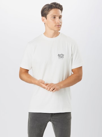 ABOUT EVERYONE Regular fit Shirt 'About You Pangea Festival' in Wit: voorkant