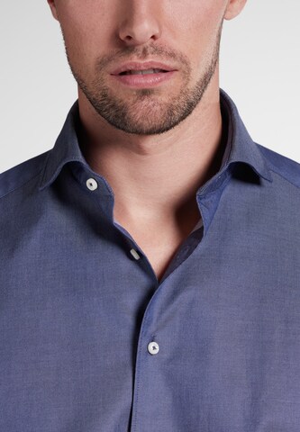 ETERNA Regular fit Zakelijk overhemd in Blauw