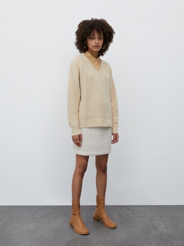 EDITED Pullover 'Claire' i beige
