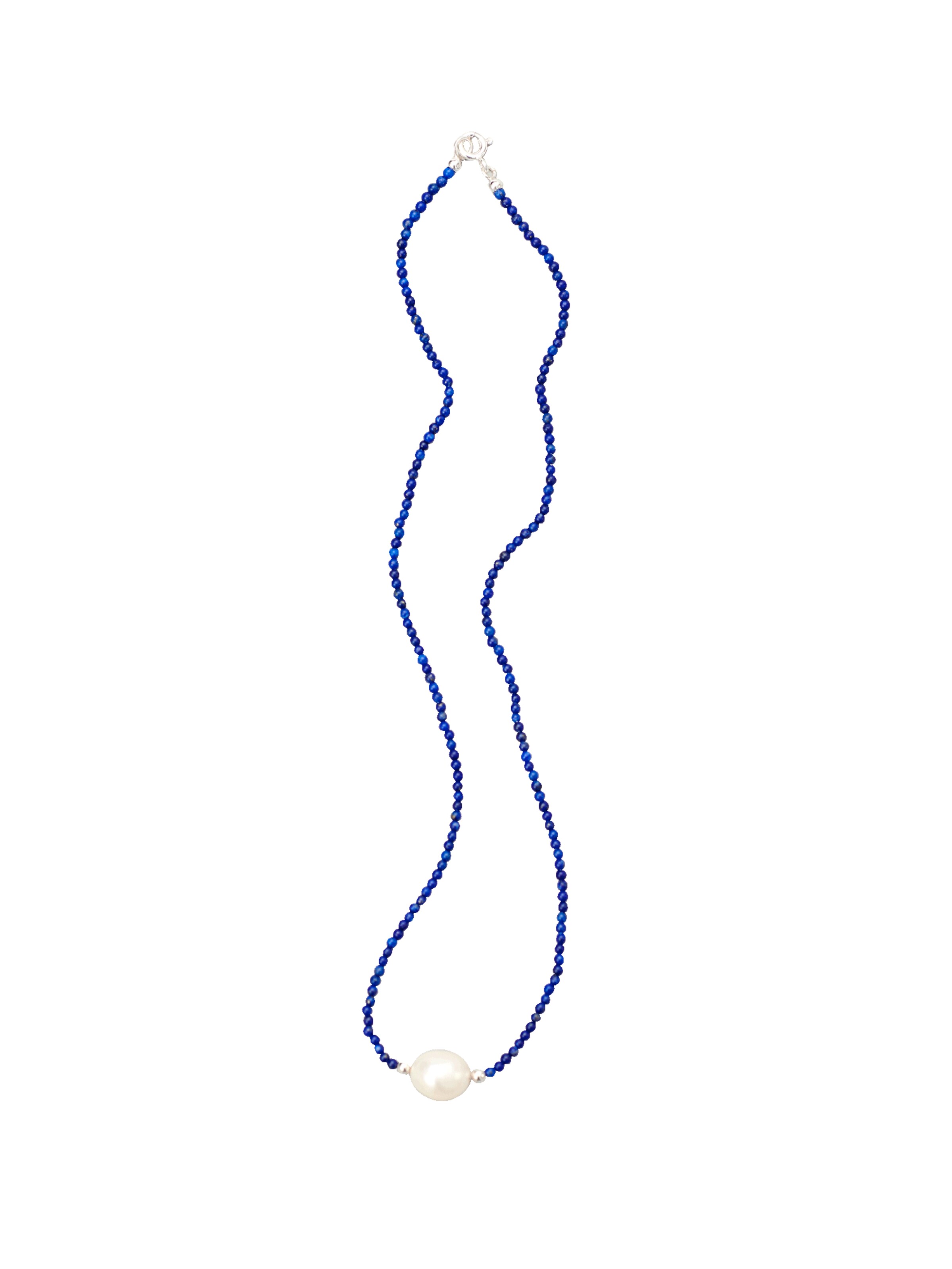 MARGOVA for EDITED Αλυσίδα 'Drippin' σε μπλε: μπροστά