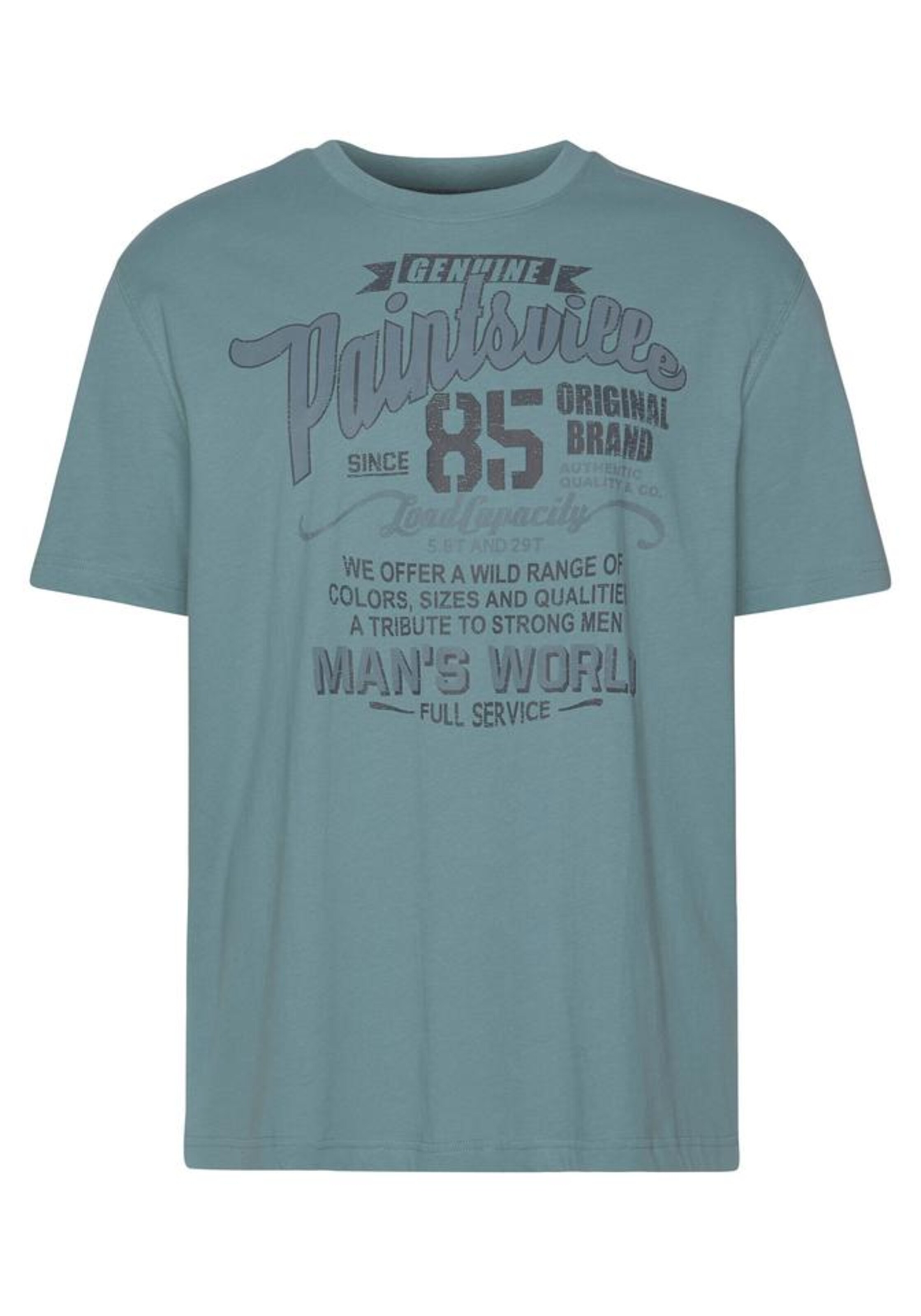 Man's World Shirt in Blue: front