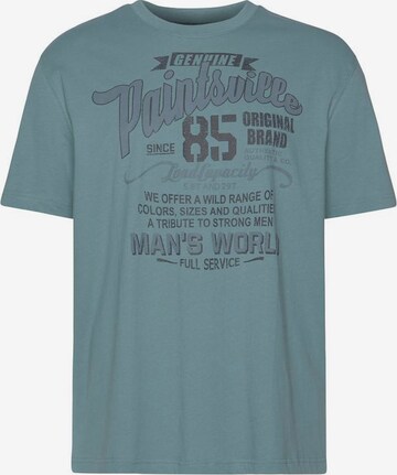 Man's World Shirt in Blue: front