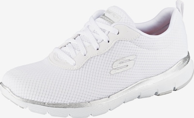 SKECHERS Zapatillas deportivas bajas en plata / blanco, Vista del producto