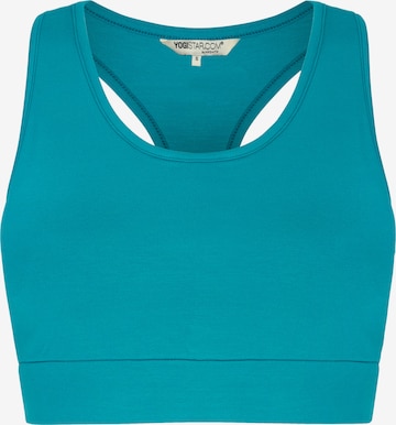 YOGISTAR.COM Push-up Bra 'Balance' in Blau: predná strana