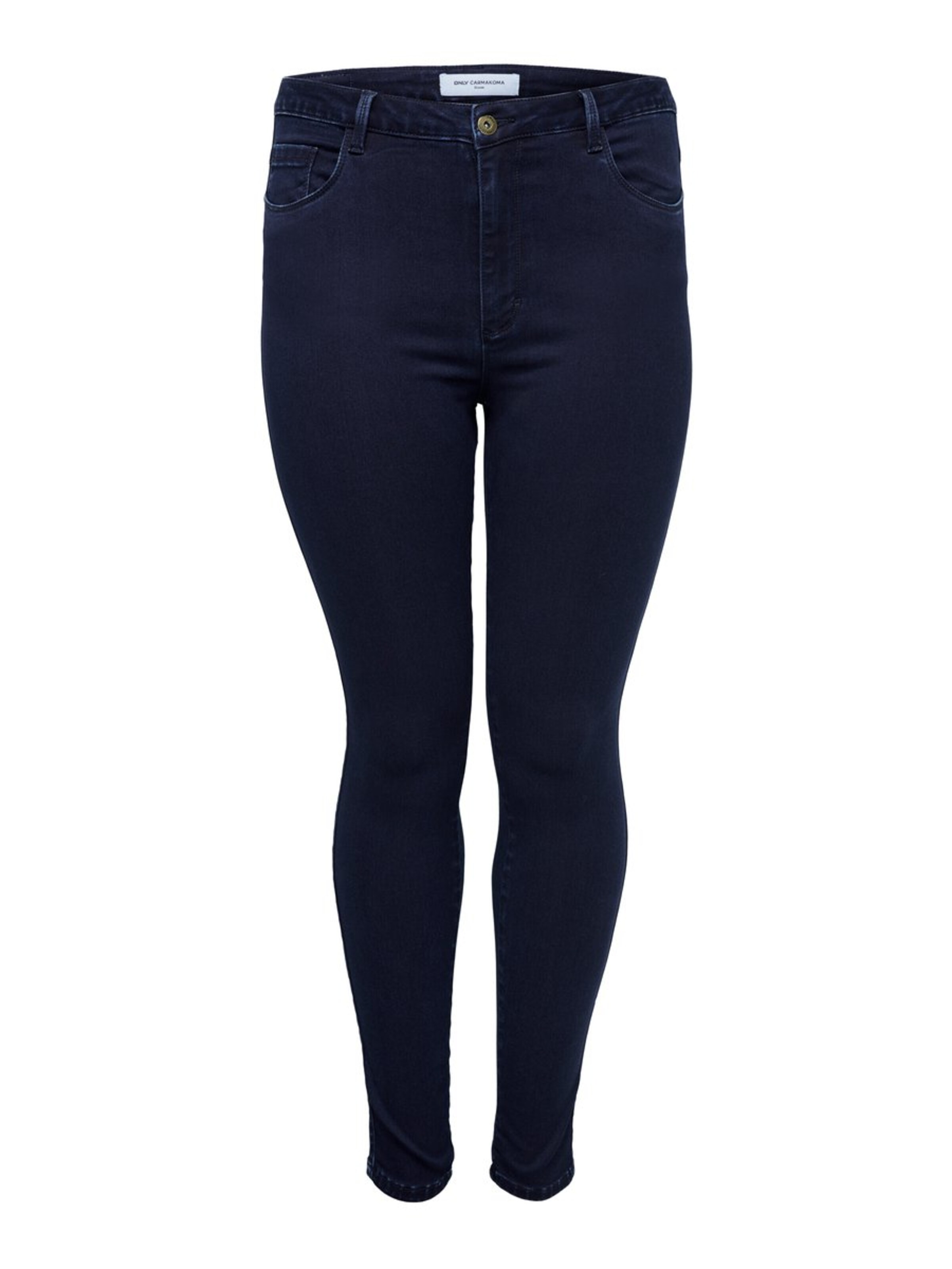 ONLY Carmakoma - Jeans in de kleur Blauw denim