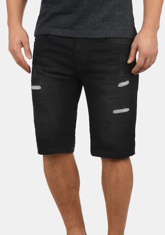 INDICODE JEANS Regular Shorts 'Hallow' in Schwarz