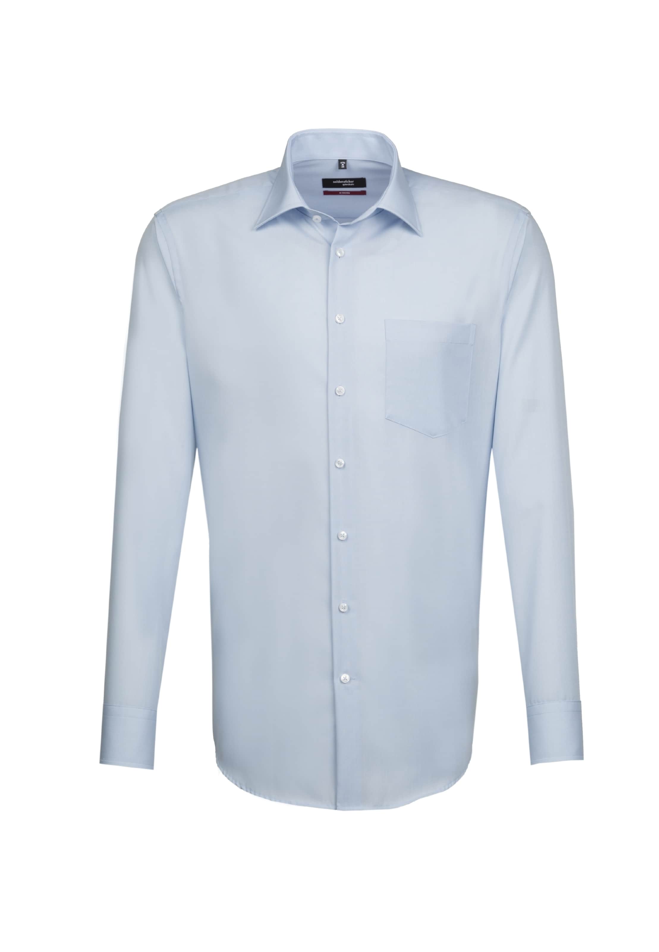 SEIDENSTICKER Chemise business &#x27;Modern&#x27; en bleu clair, Vue avec produit
