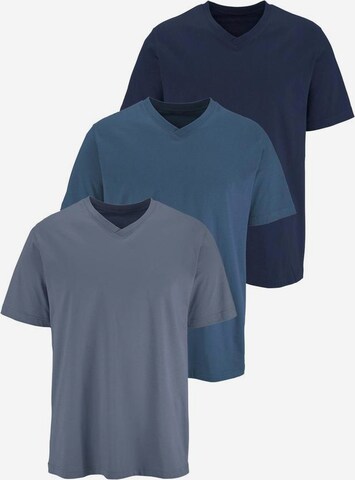 H.I.S EM T-Shirt in Blau: predná strana