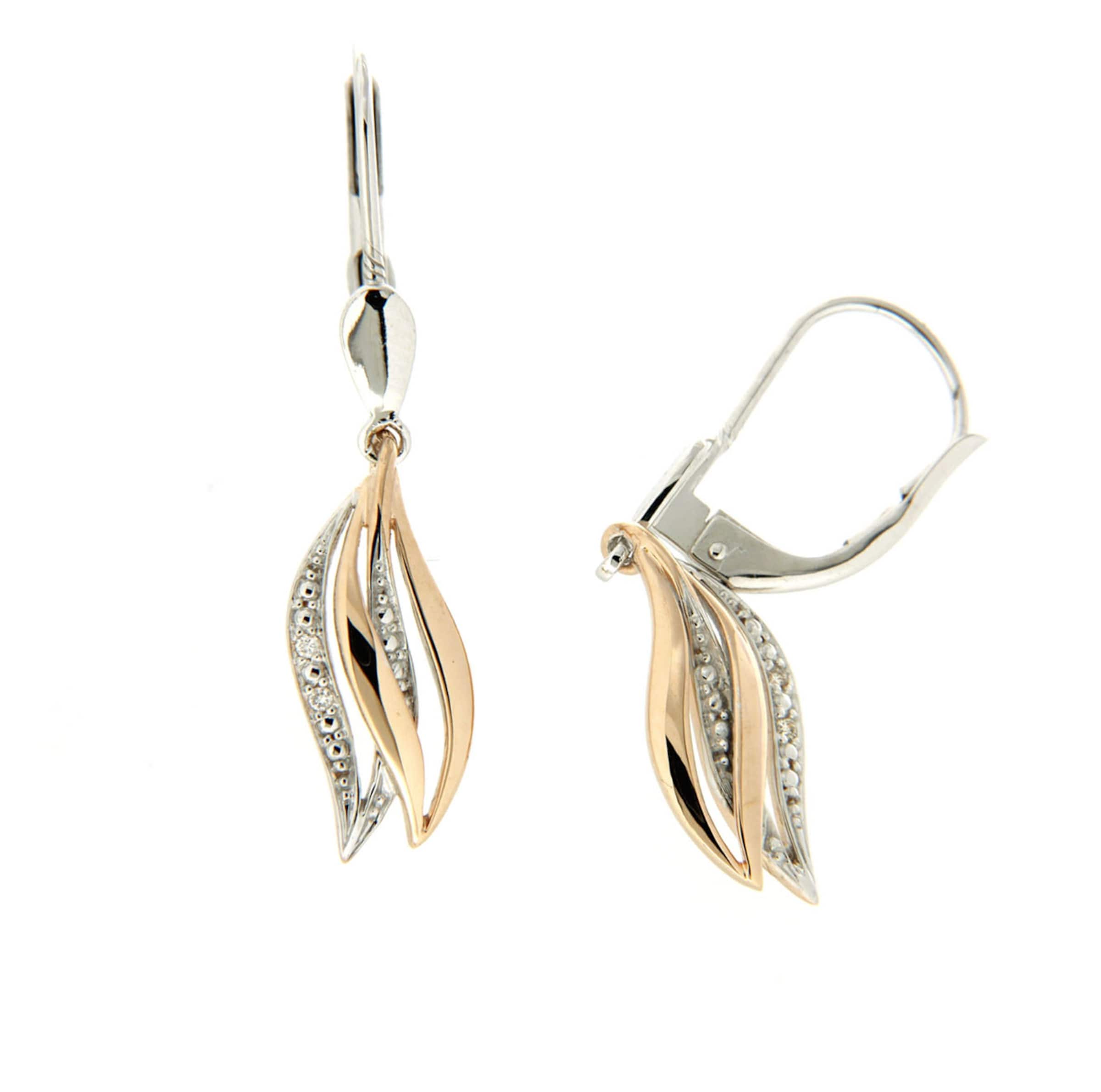 VIVANCE Ohrringe in Gold: Vorderseite