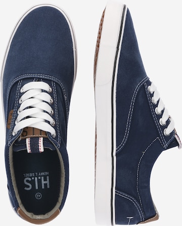 H.I.S Sneakers in Blue: side