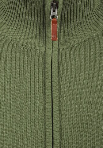 BLEND Gebreid vest 'Norman' in Groen
